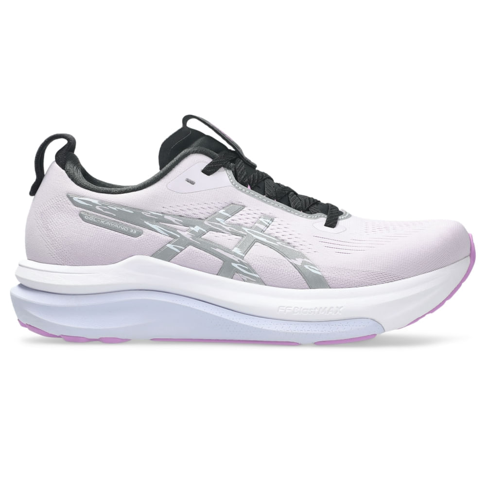 Tênis ASICS GEL-Kayano 33 Lite-Show - Feminino - Prata/Roxo - tam: 37