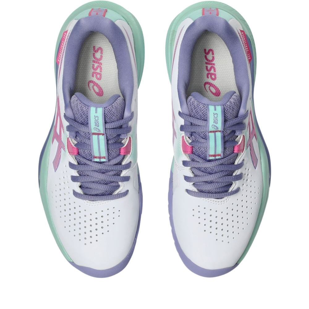Tênis ASICS Gel-Challenger 15 - Feminino - Branco/Roxo - tam: 38 — foto 8