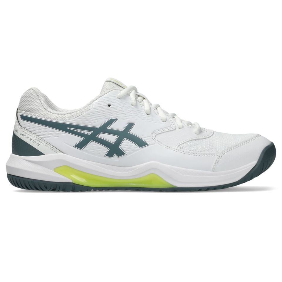 Tênis Asics Gel-Dedicate 8 - Masculino - Branco/Cinza