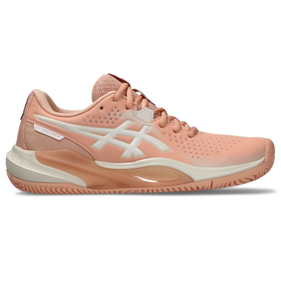 Tênis Asics Gel-Challenger 15 Saibro - Feminino - Rosa/Branco