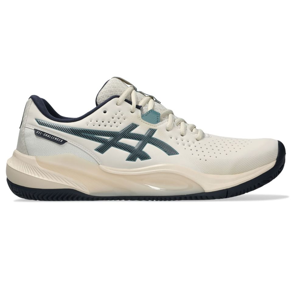 Tênis Asics Gel-Challenger 15 Saibro - Masculino - Bege/Azul