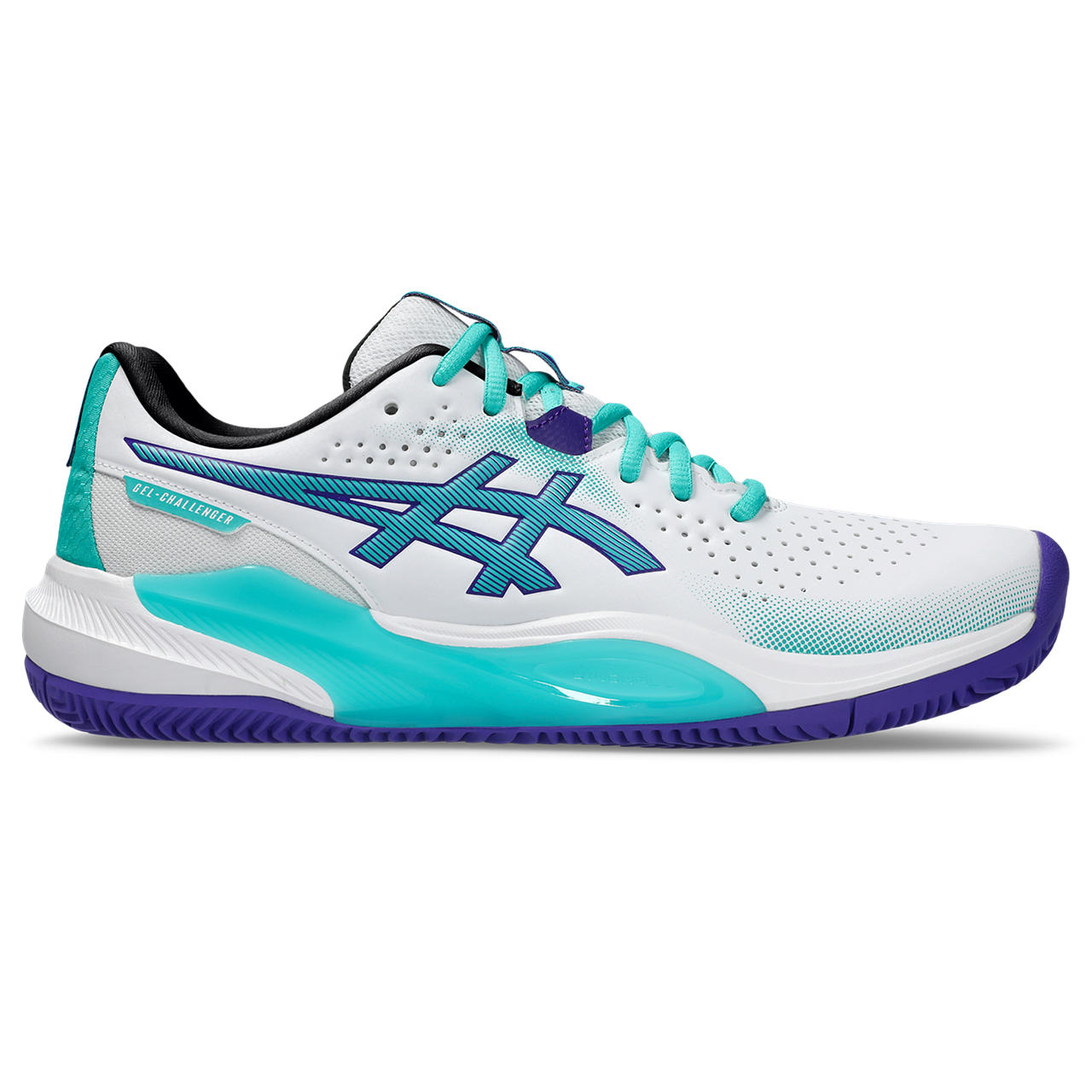 Tênis ASICS Gel-Challenger 15 Saibro - Masculino - Branco/Verde - tam: 41.5