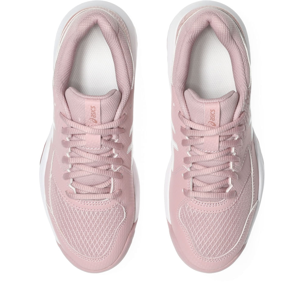 Tênis ASICS Gel-Dedicate 8 - Feminino - Bege/Branco - tam: 34.5 — foto 8
