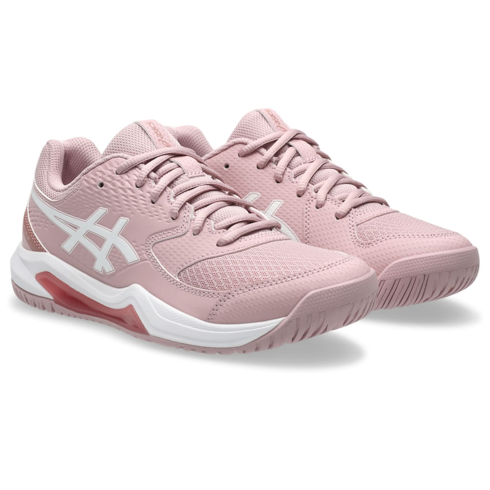 Tênis ASICS Gel-Dedicate 8 - Feminino - Bege/Branco - tam: 40.5 — foto 3