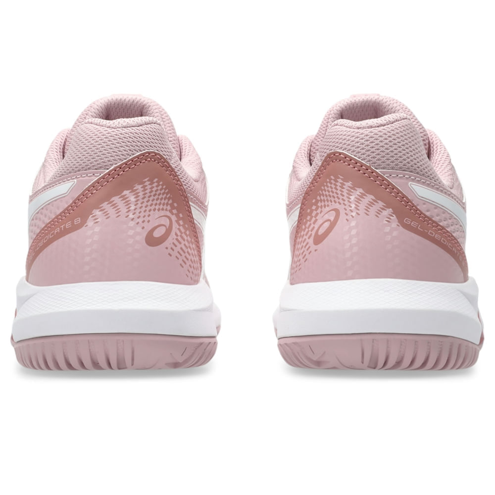 Tênis ASICS Gel-Dedicate 8 - Feminino - Bege/Branco - tam: 40.5 — foto 5