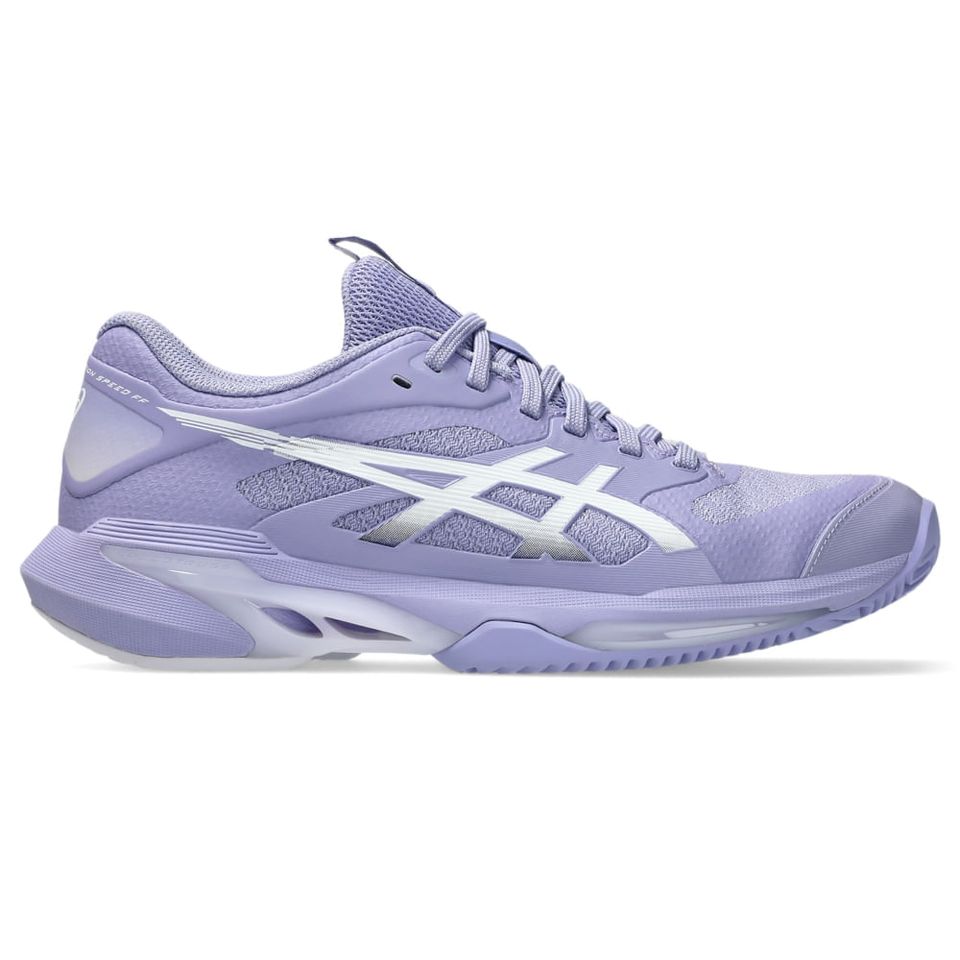 Tênis Asics Solution Speed Ff 4 Saibro - Feminino - Roxo/Branco