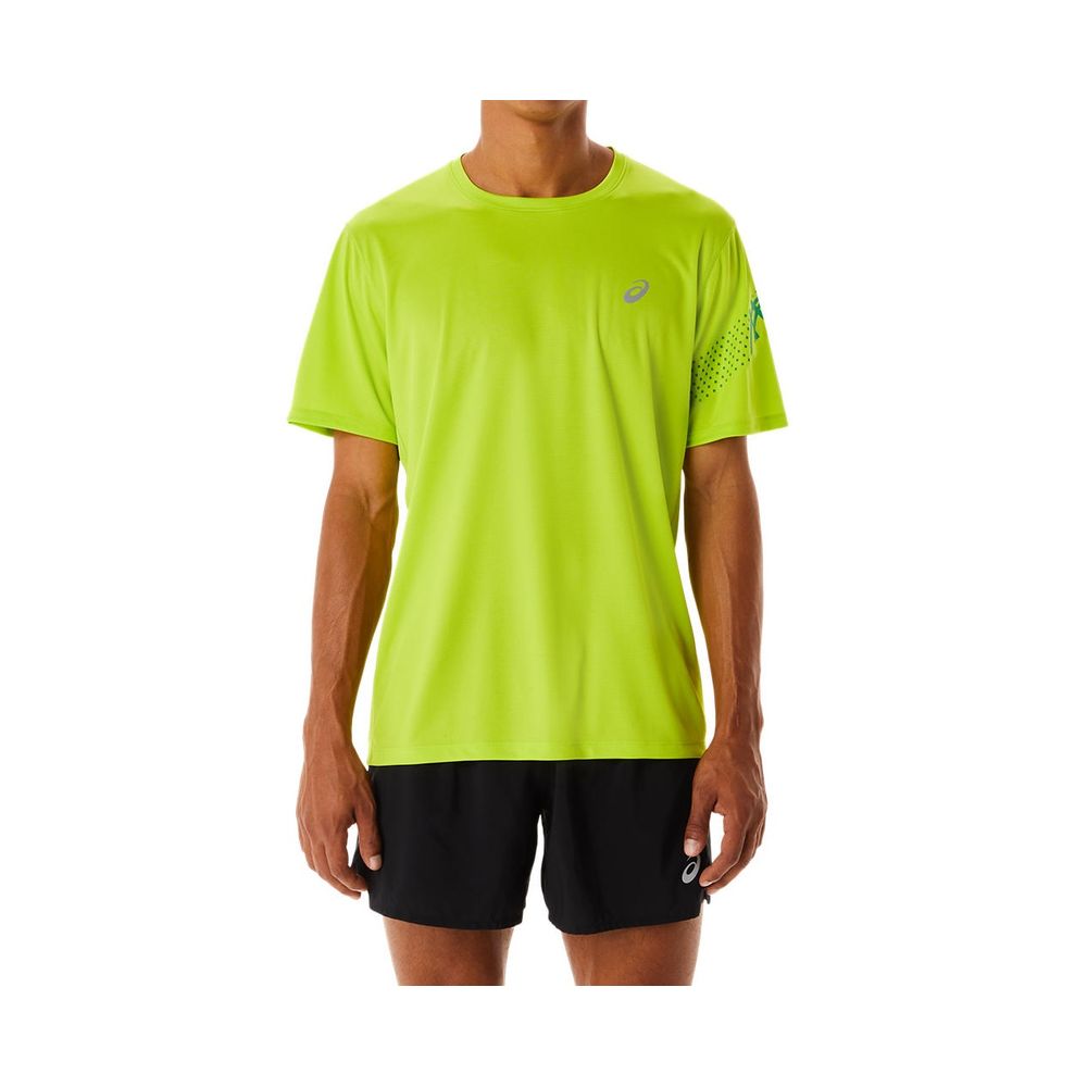 Camiseta ASICS Icon - Masculina - Verde