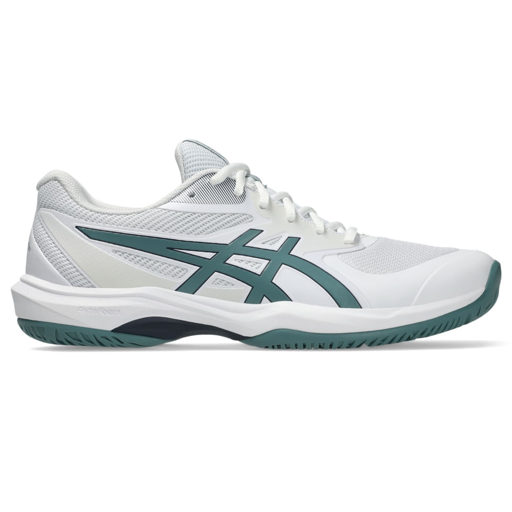 Tênis ASICS Game Ff - Masculino - Branco/Azul - tam: 43