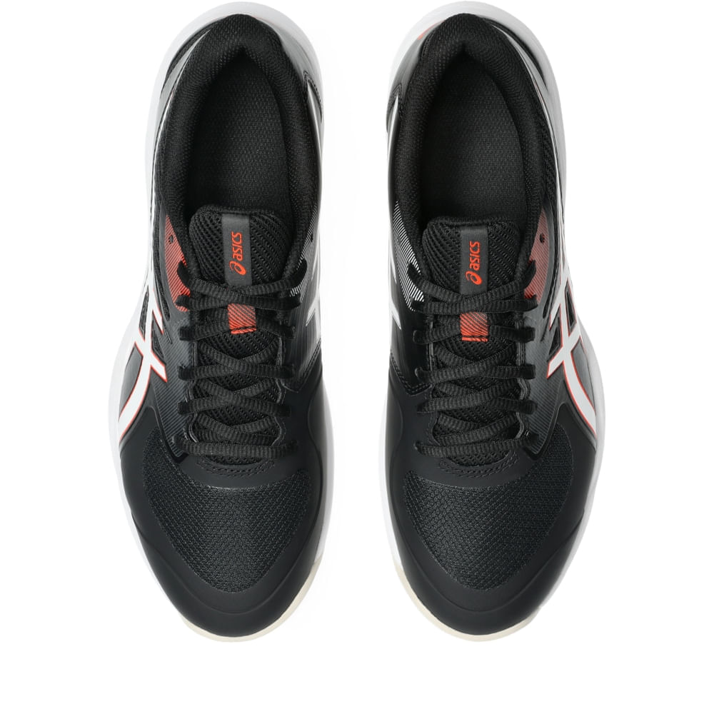 Tênis ASICS Game Ff - Masculino - Preto/Laranja - tam: 37 — foto 5