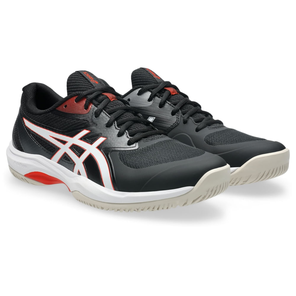 Tênis ASICS Game Ff - Masculino - Preto/Laranja - tam: 38 — foto 3