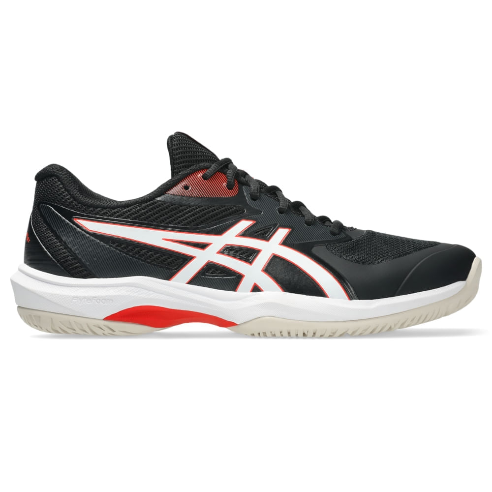 Tênis ASICS Game Ff - Masculino - Preto/Laranja - tam: 40