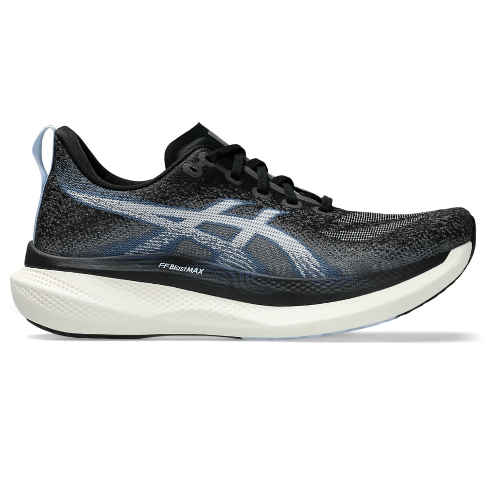 Tênis ASICS Glideride MAX 2 - Masculino - Preto/Azul - tam: 39