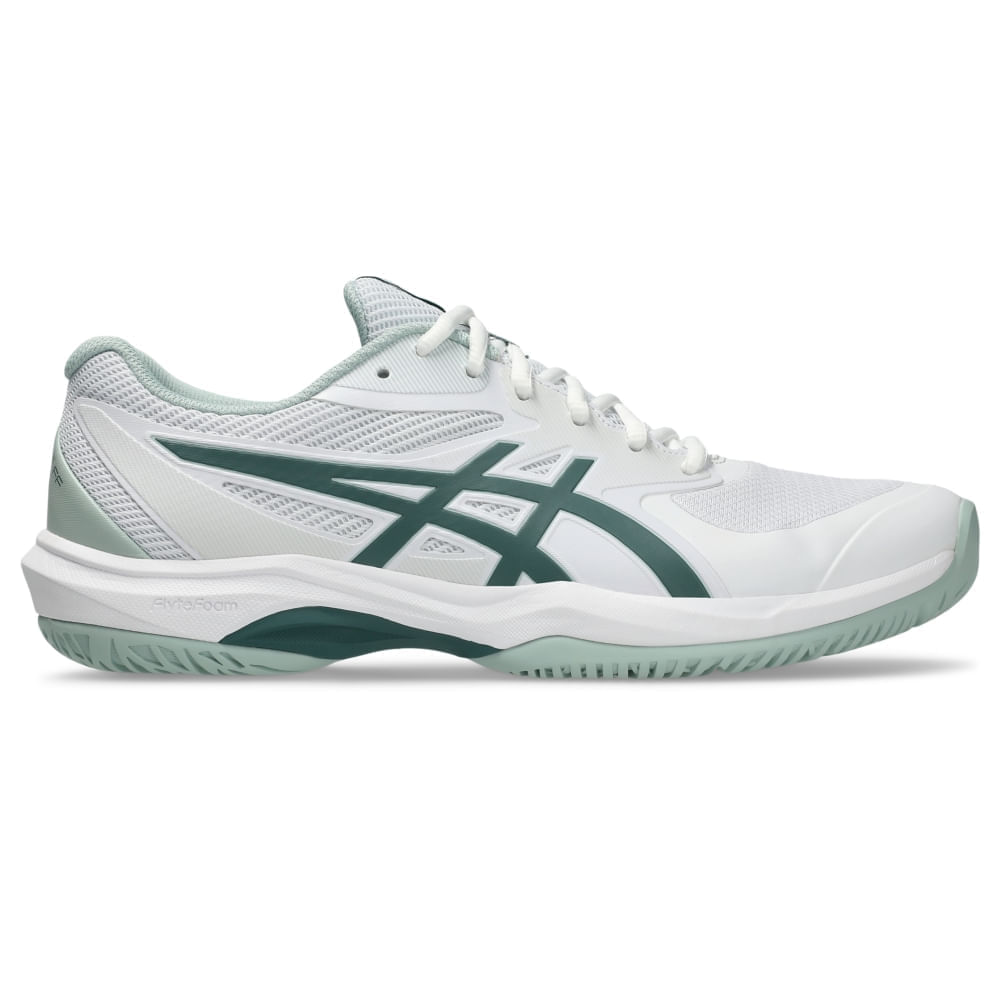 Tênis ASICS Game Ff - Masculino - Branco/Azul - tam: 41.5