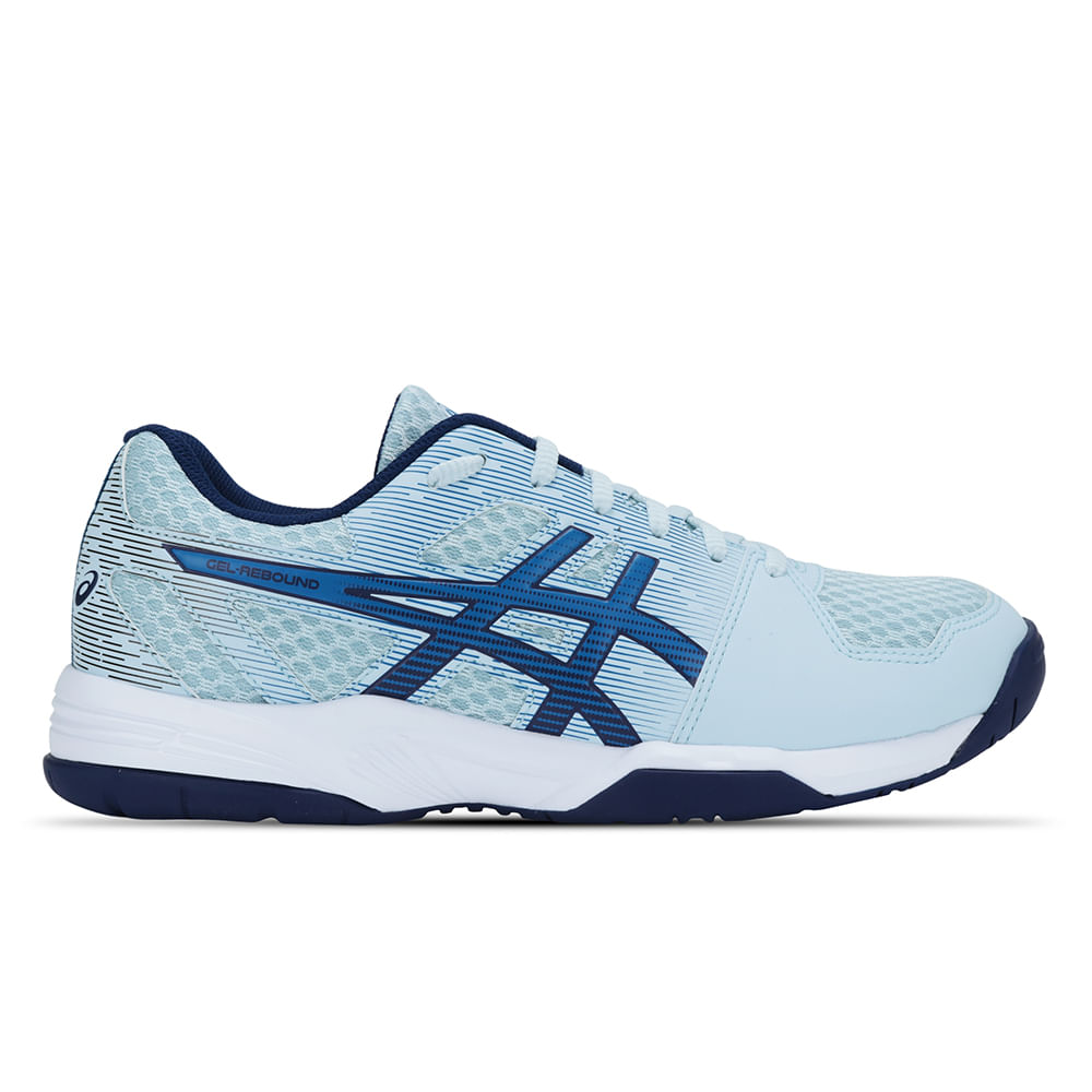 Tênis ASICS GEL-Rebound - Feminino - Azul