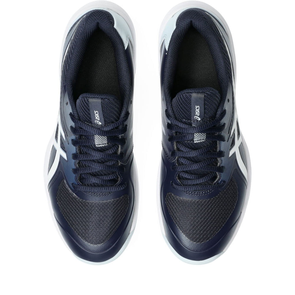 Tênis ASICS Game Ff Saibro/Oc - Feminino - Azul/Branco - tam: 36 — foto 7