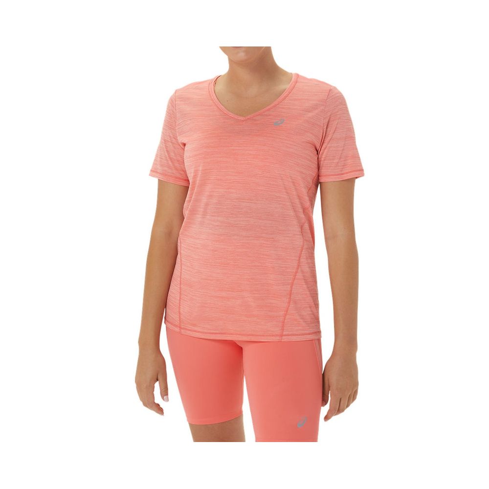 Camiseta ASICS - Feminina - Coral