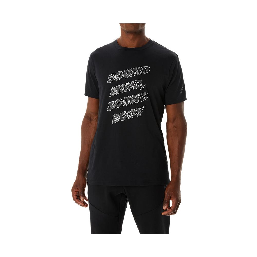 Camiseta ASICS - Masculina - Preta