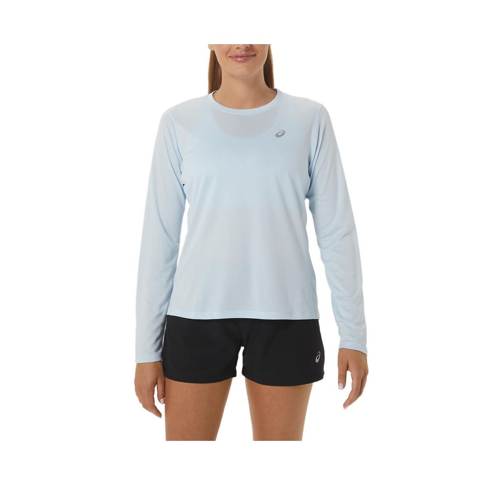 Camiseta de Manga Longa ASICS Silver - Feminina - Cinza