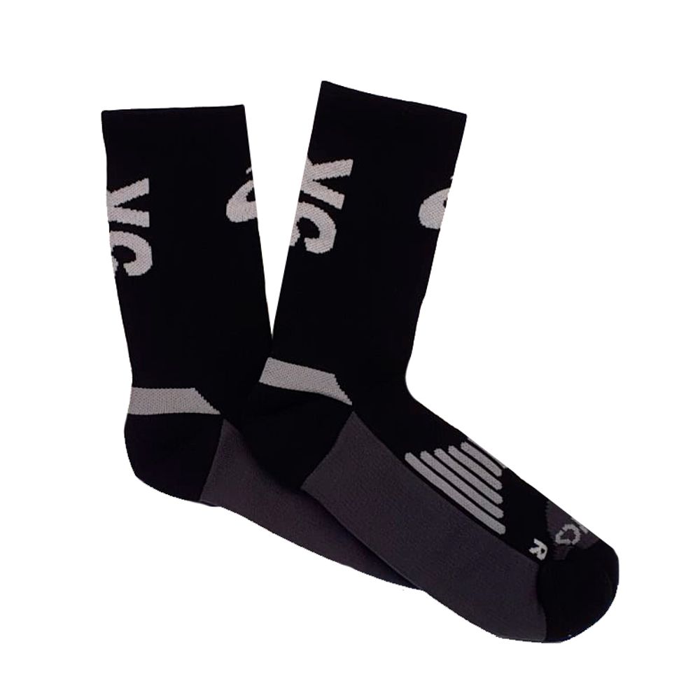 Meia ASICS - Unissex - Preto/Branco