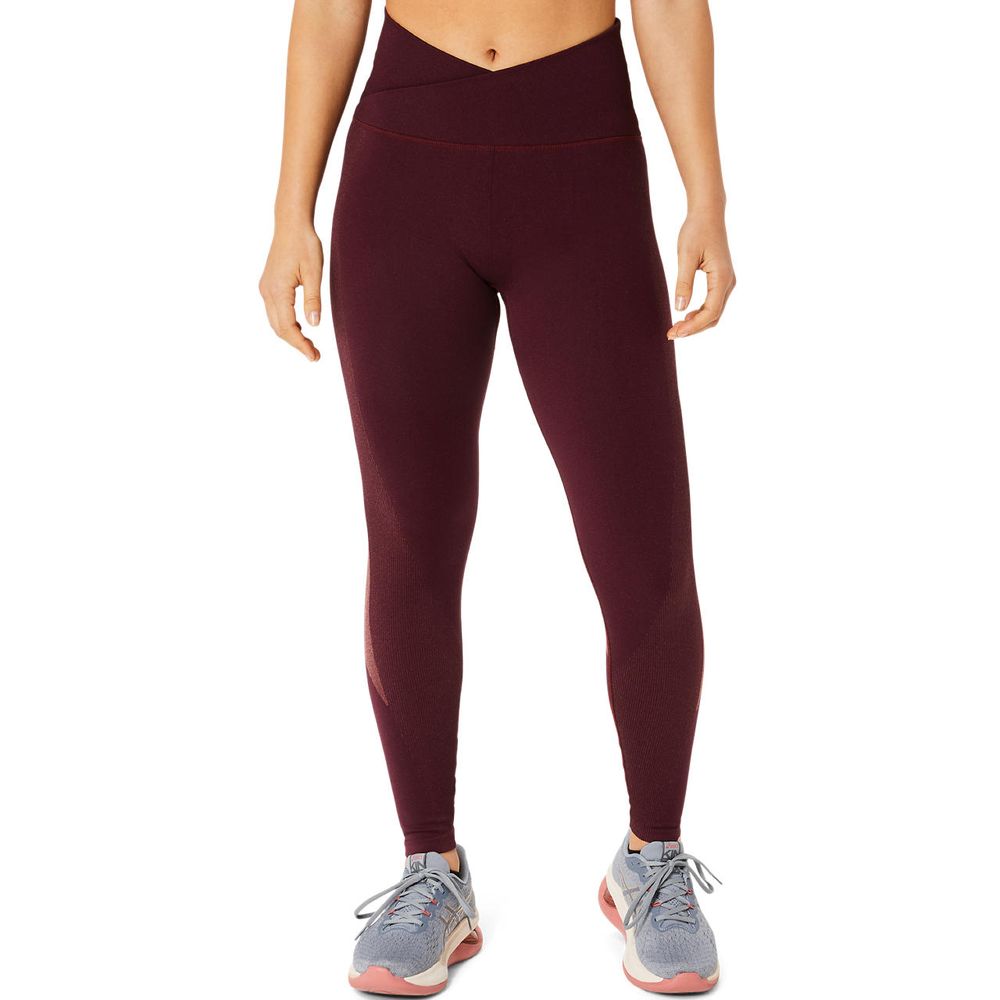 Calça Legging ASICS - Feminina - Vinho