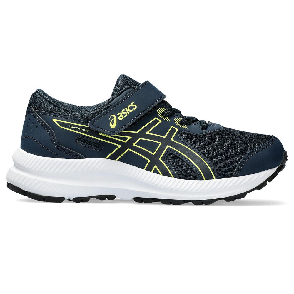 Tênis ASICS Contend 8 PS - Infantil - Azul Marinho