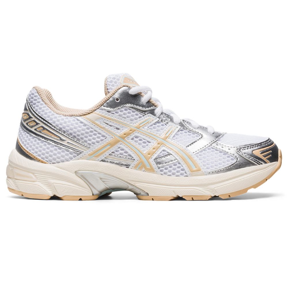 Tênis ASICS GEL-1130 - Feminino - Cinza e Bege