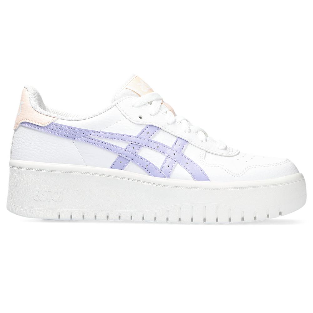 Tênis ASICS Japan S Pf - Feminino - Branco com Lilás e Rosa