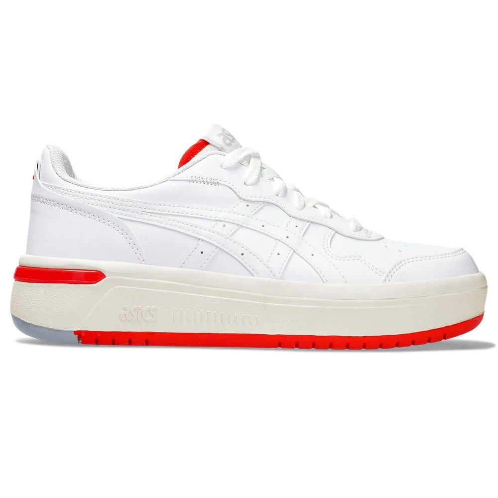 Tênis ASICS Japan S ST - Unissex - Branco com Creme e Vermelho