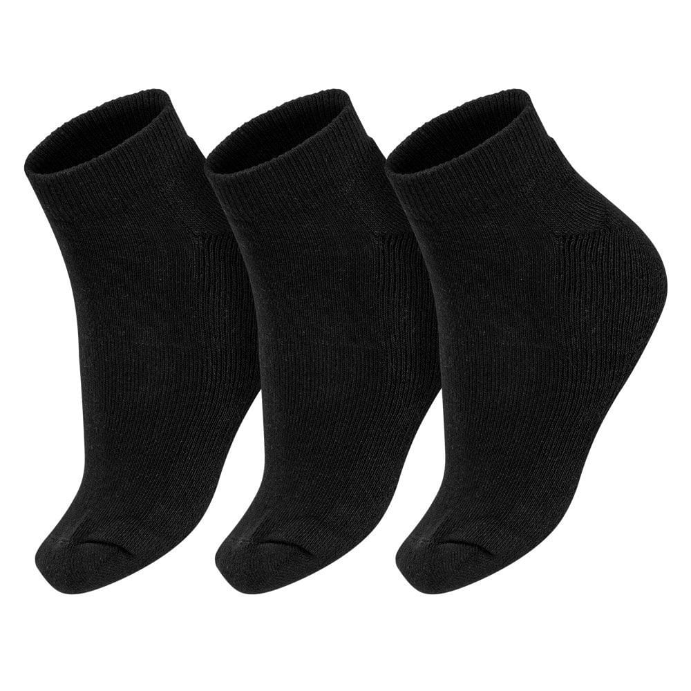 a__mi　36 Meia ASICS Basic - Unissex - Preto - ASICS Brasil