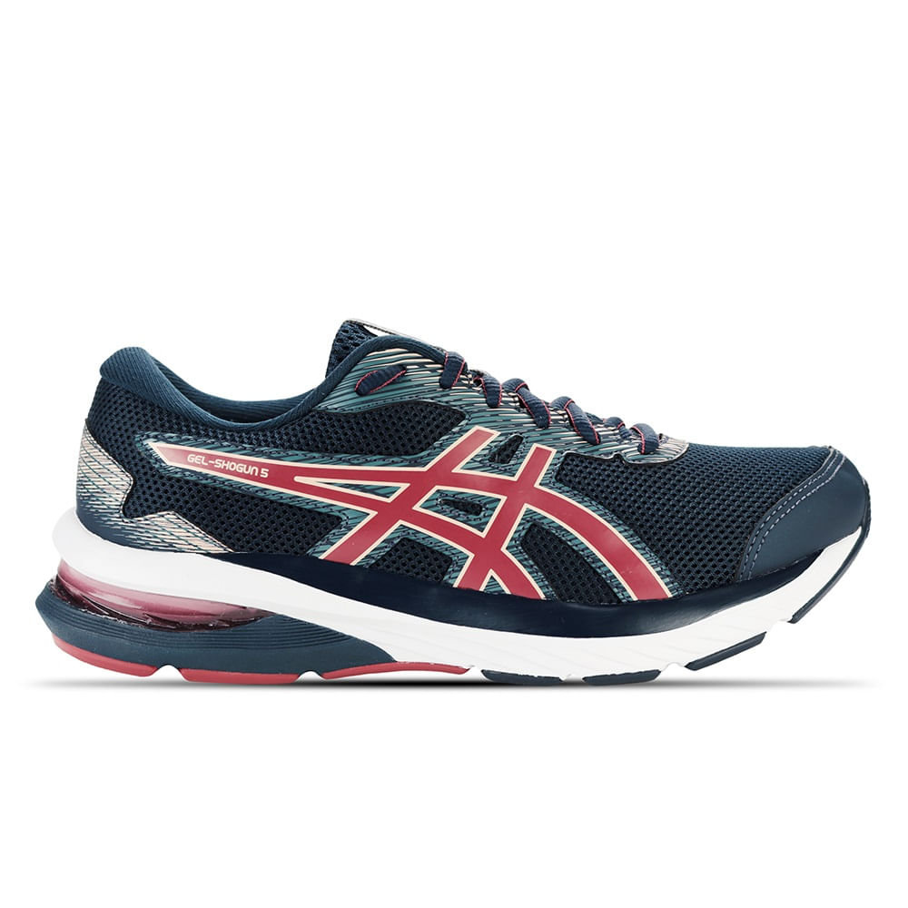 Tênis ASICS GEL-Shogun 5 - Feminino - Azul Marinho