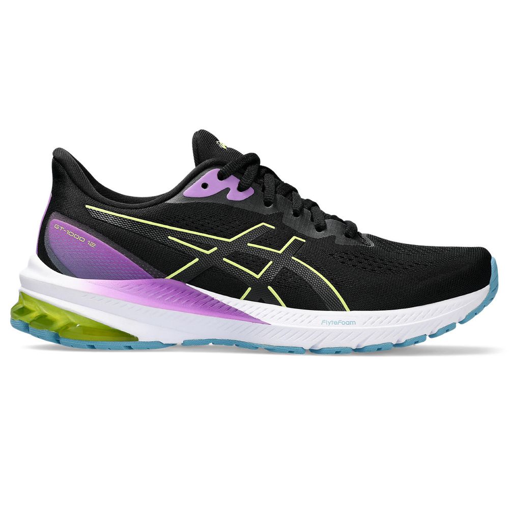 Tênis ASICS GT-1000 12 - Feminino - Preto