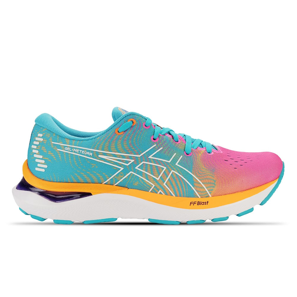 Tênis ASICS GEL-Meteora - Feminino - Rosa e Azul - tam: 35 Menor preço em Tênis ASICS GEL-Meteora - Feminino - Rosa e Azul - tam: 35