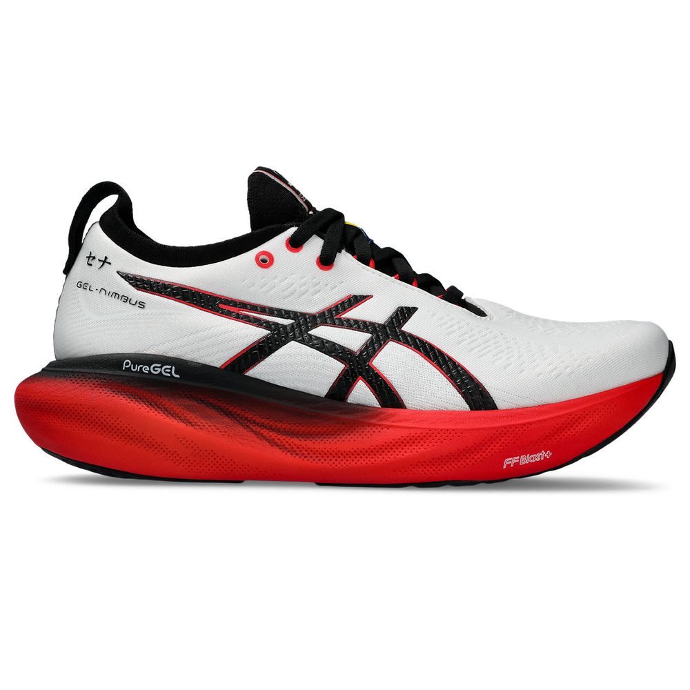 Asics 2024 nimbus vermelho