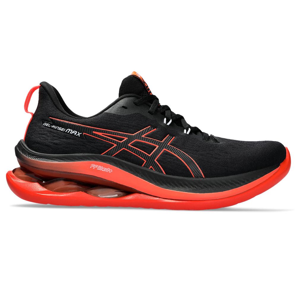 Tênis ASICS GEL-Kinsei Max - Masculino - Preto com Vermelho