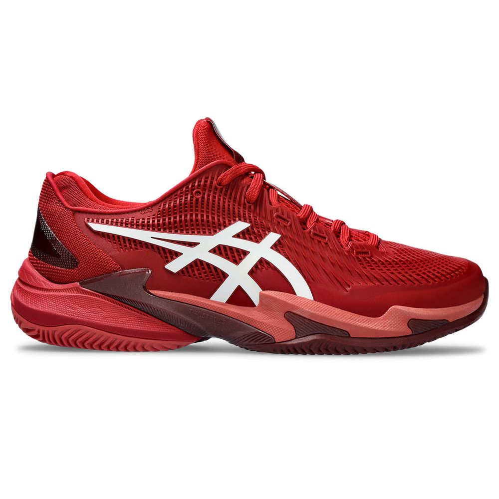 Tênis ASICS Court FF 3 Novak Clay - Masculino - Vermelho