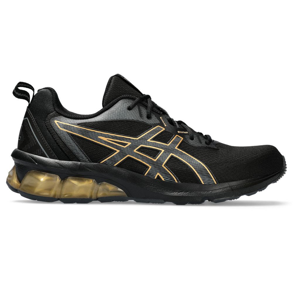 Tênis ASICS GEL-Quantum 90 Iv - Masculino - Preto com Dourado e Cinza