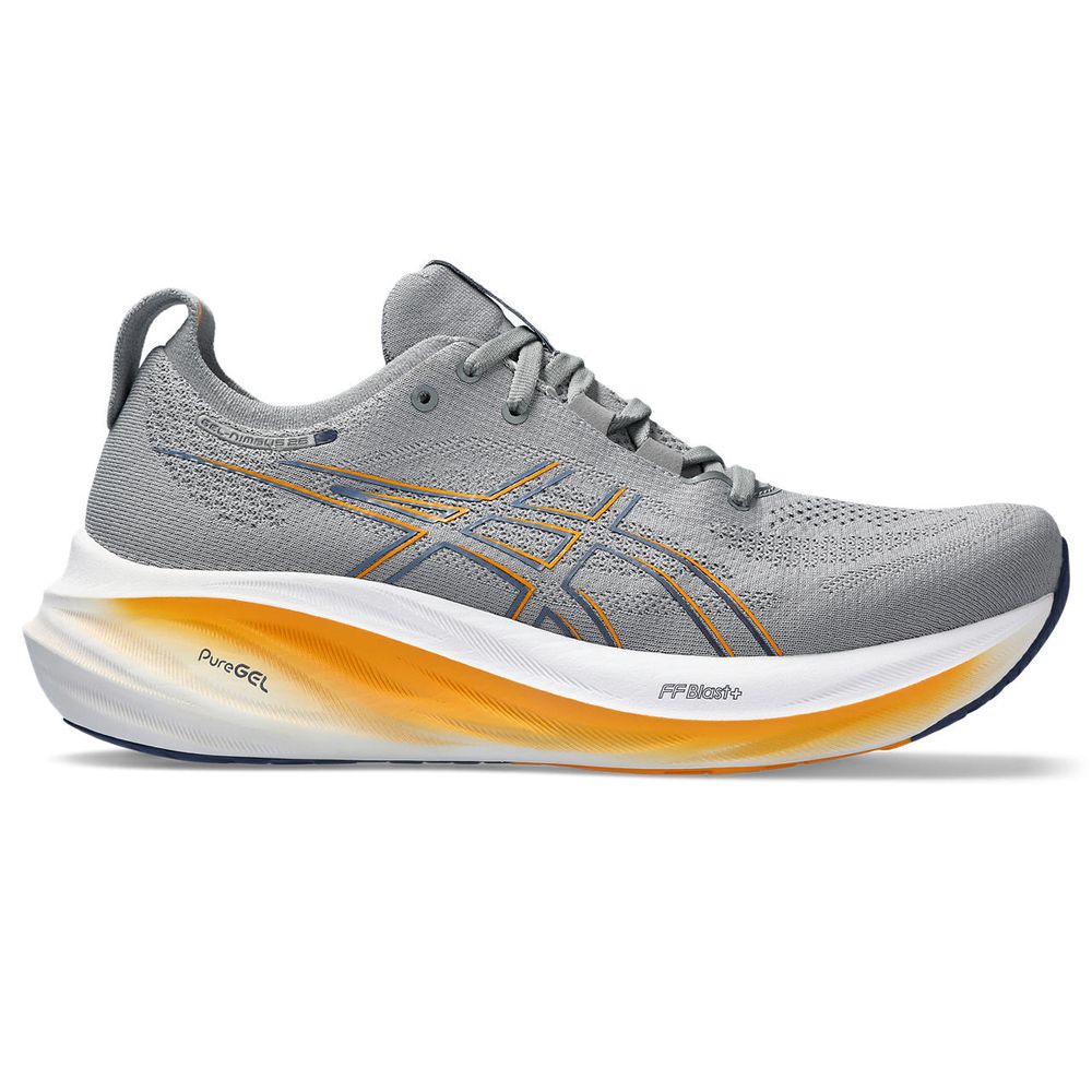 Tênis ASICS GEL-Nimbus 26 - Masculino - Azul Marinho com Azul e