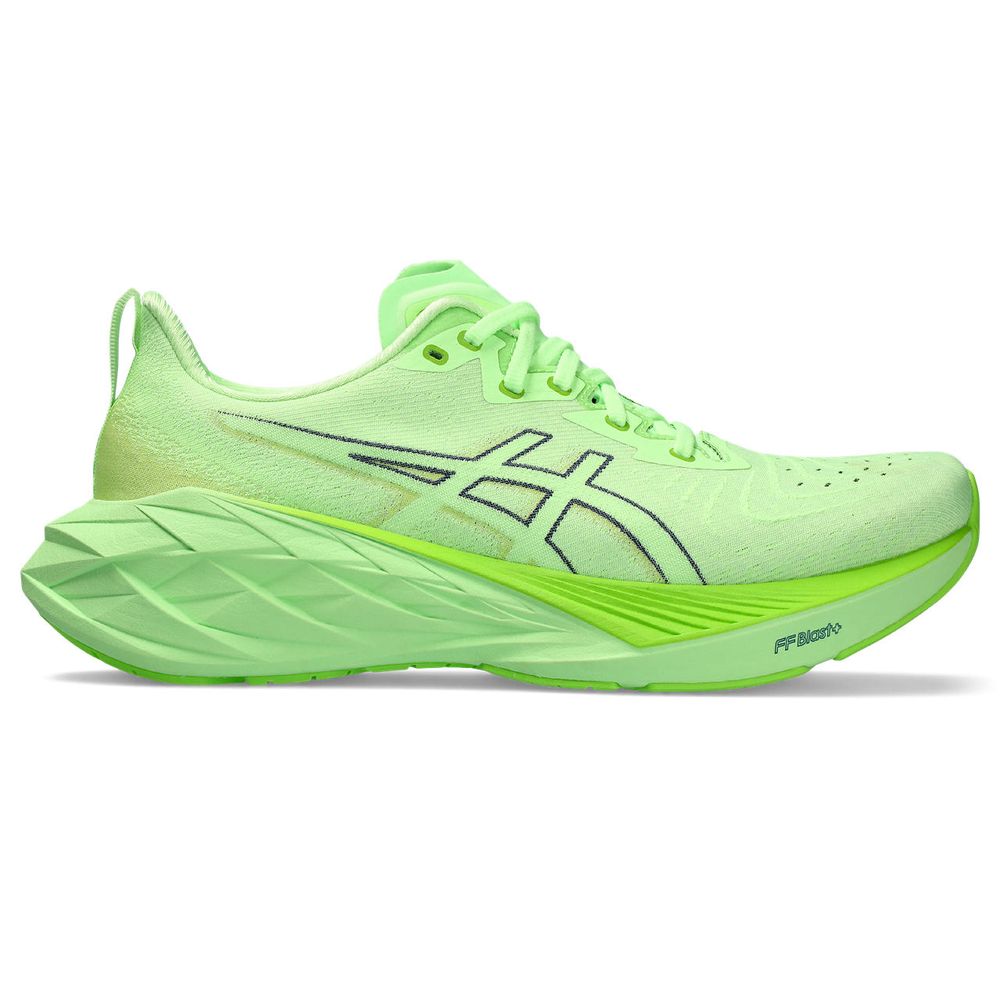 Tênis ASICS Novablast 4 - Masculino - Verde