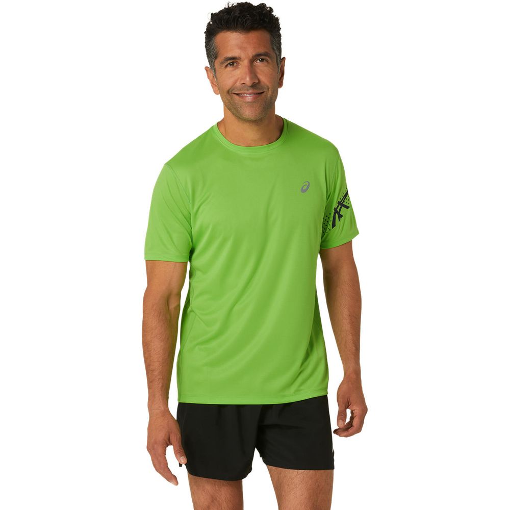 Camiseta ASICS Icon - Masculina - Verde