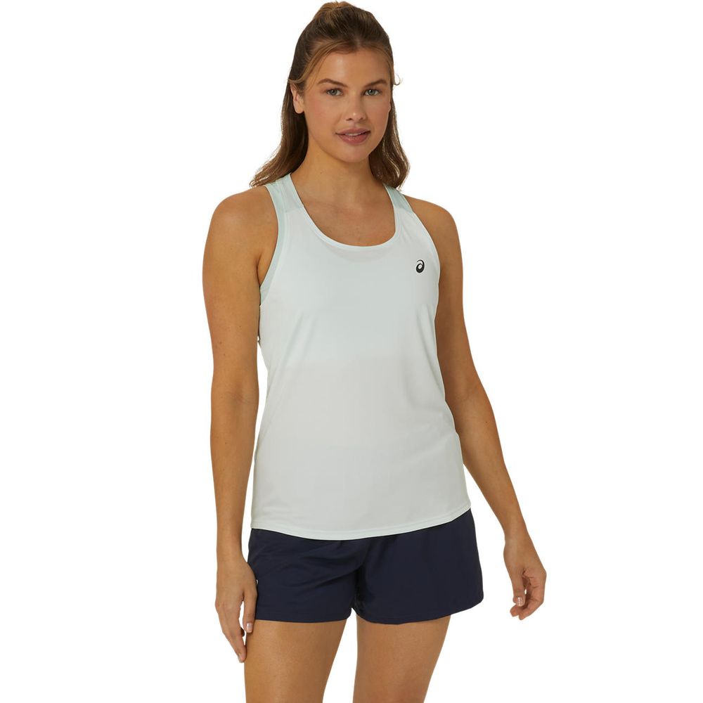 Camiseta Regata ASICS - Feminina - Cinza