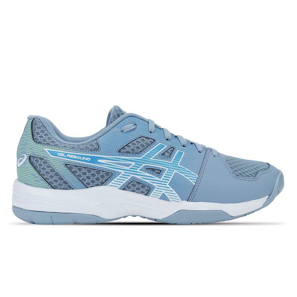 Tênis ASICS GEL-Rebound - Masculino - Azul/Azul - tam: 42 Menor preço em Tênis ASICS GEL-Rebound - Masculino - Azul/Azul - tam: 42