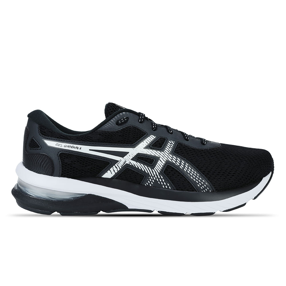 Tênis ASICS GEL-Shogun 6 - Masculino - Preto com Branco - tam: 42 Menor preço em Tênis ASICS GEL-Shogun 6 - Masculino - Preto com Branco - tam: 42