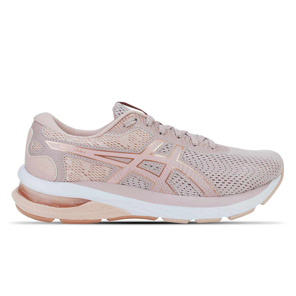Tênis ASICS GEL-Shogun 6 - Feminino - Rosa com Branco - tam: 35 Menor preço em Tênis ASICS GEL-Shogun 6 - Feminino - Rosa com Branco - tam: 35