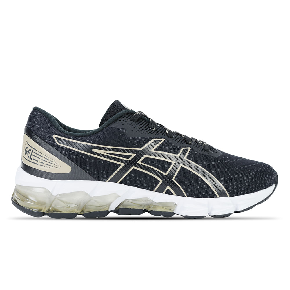 Tênis ASICS GEL-Quantum 180 Fly - Masculino - Preto com Bege