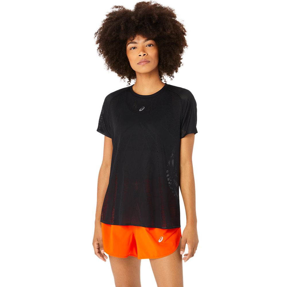 Camiseta ASICS - Feminina - Preta