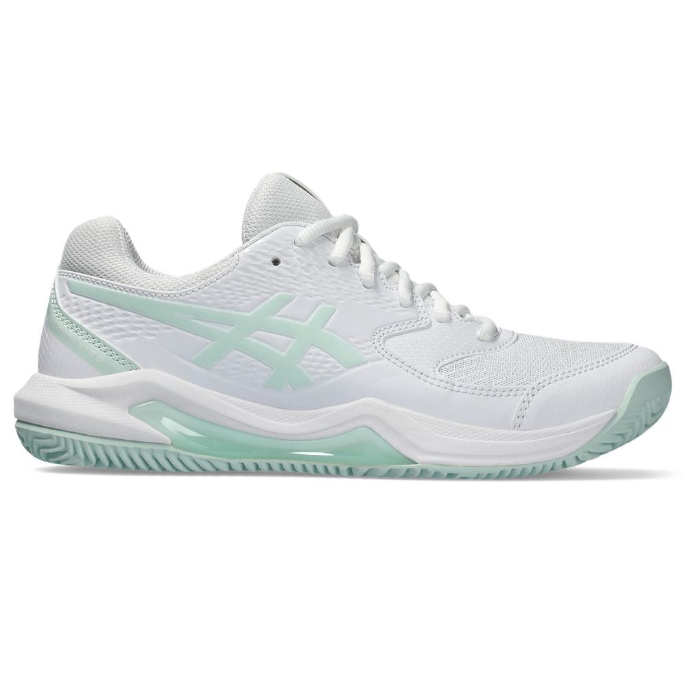 Tênis ASICS GEL-Dedicate 8 Clay - Feminino - Branco com Verde