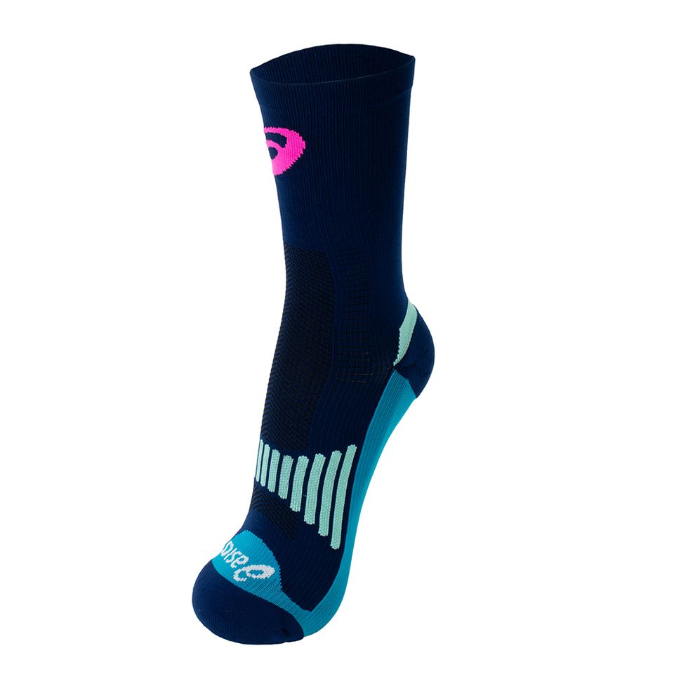 Meia Asics - Unissex - Azul/Rosa