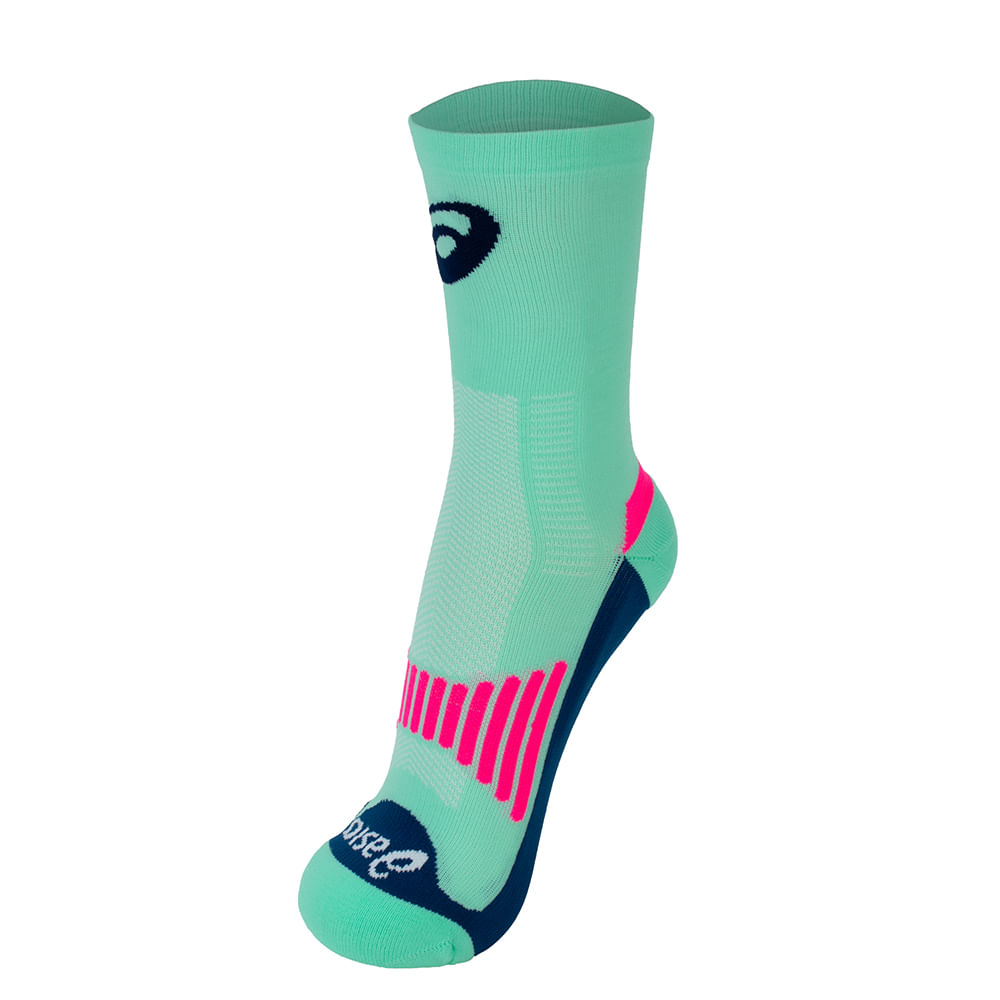 Meia ASICS – Unissex – Verde/Azul