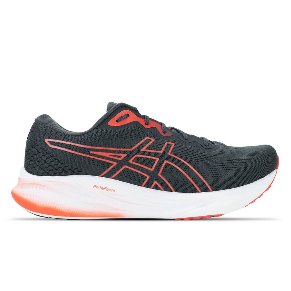Tênis ASICS GEL-Pulse 15 SE – Masculino – Cinza/Vermelho