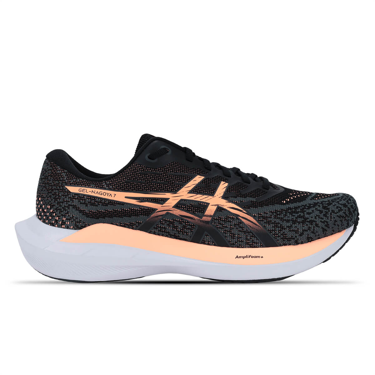 Tênis ASICS GEL-Nagoya Masculino Preto/Laranja ASICS Brasil